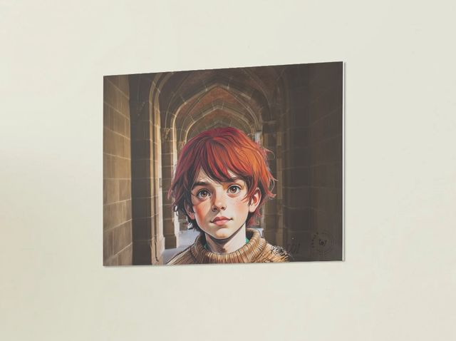 Ilustración Ron Weasley