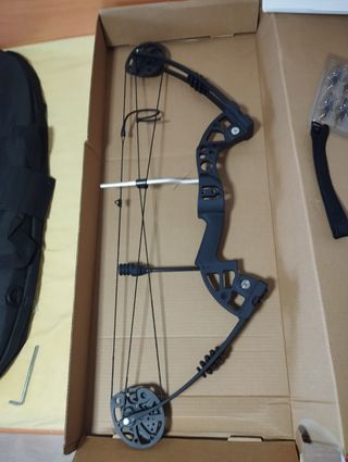 Arco de poleas nuevo + flechas