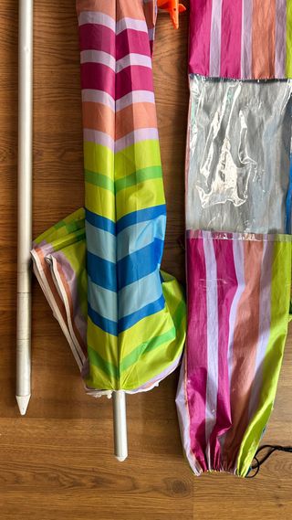 Sombrilla playa multicolor