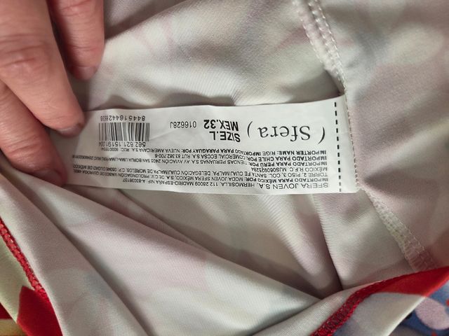 Vestido Sfera rojo floral