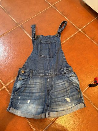 Peto vaquero corto niña