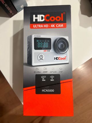 Cámara deportiva HDCool 4K HCN5000