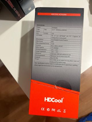 Cámara deportiva HDCool 4K HCN5000