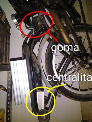 Bicicleta eléctrica plegable