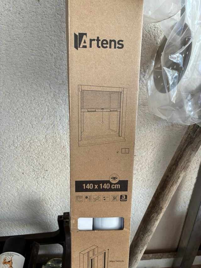 Mosquitera enrollable 140x140cm Leroy Merlin