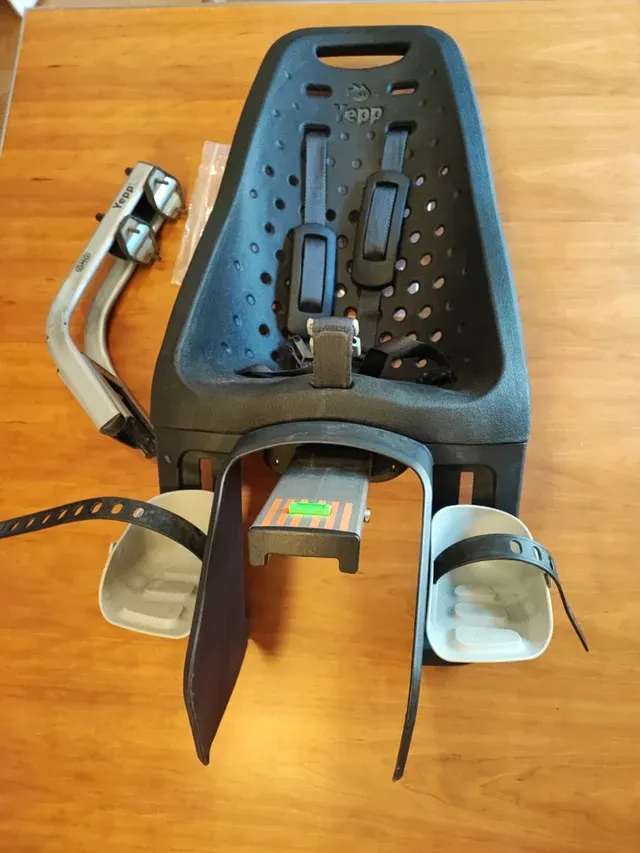 Silla bici Yepp Maxi - Negra