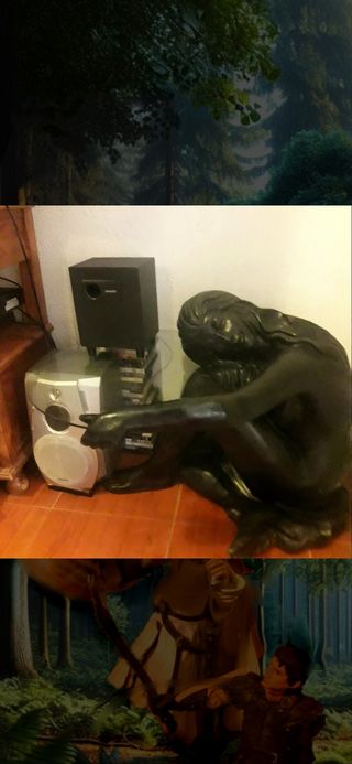 Mesa con base de esculturas mujer - Diseño Venus