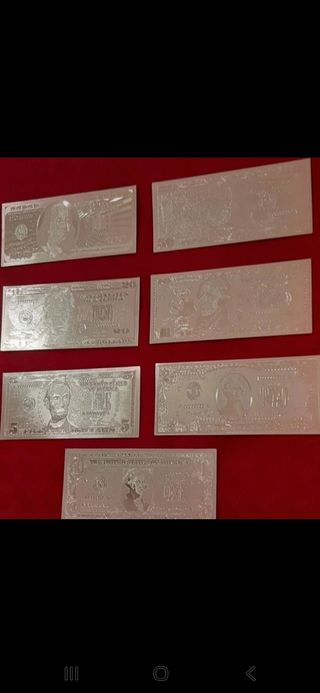 Banconote Argento & Oro - Collezione