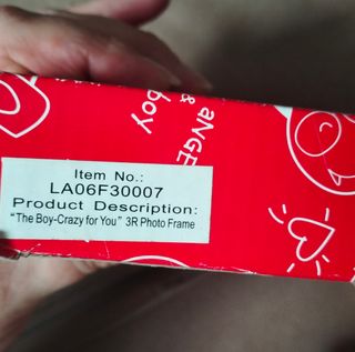 Marco fotos "loco por ti" 9x13cm