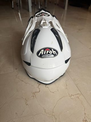 Casco moto Airoh blanco
