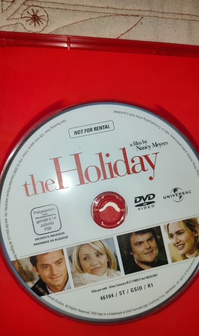 DVD The Holiday (Vacaciones)