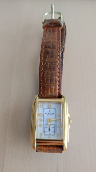 Festina cuarzo mujer - reloj dorado