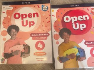 libros oxford open up cuarto primaria