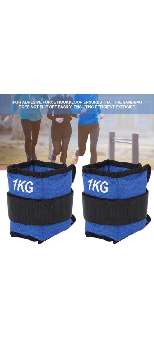 Pesas tobilleras 1kg - Sport Pioneer