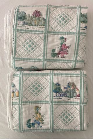 Colcha bouti cama 90/105cm - algodón