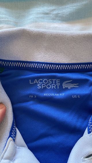 Polo Lacoste Sport Azul Talla M