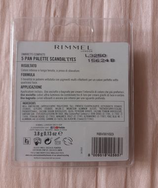 Rimmel ScandalEyes - Ombretti 5 Colori