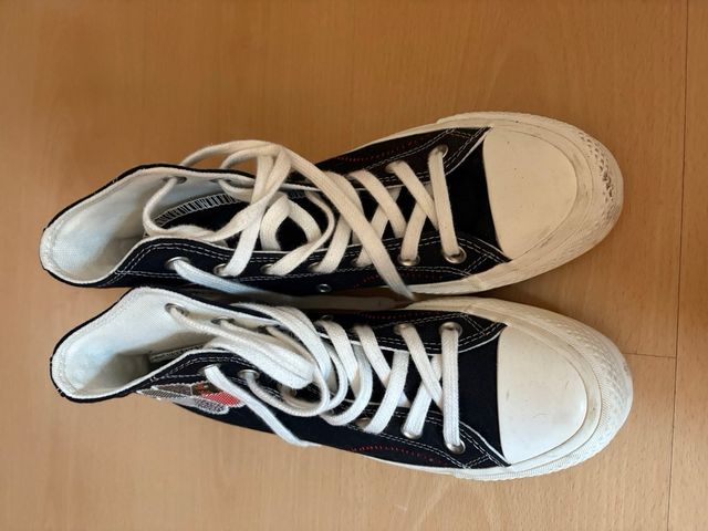 Converse All Star plataforma multicolor