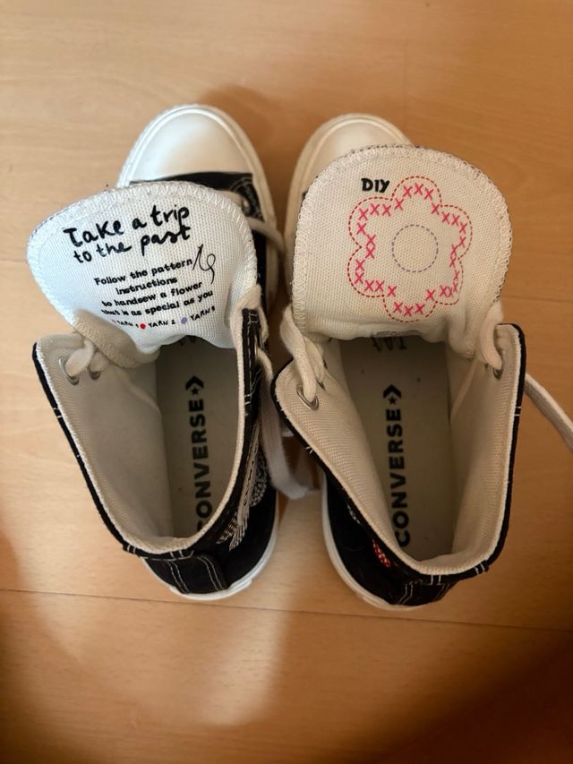 Converse All Star plataforma multicolor