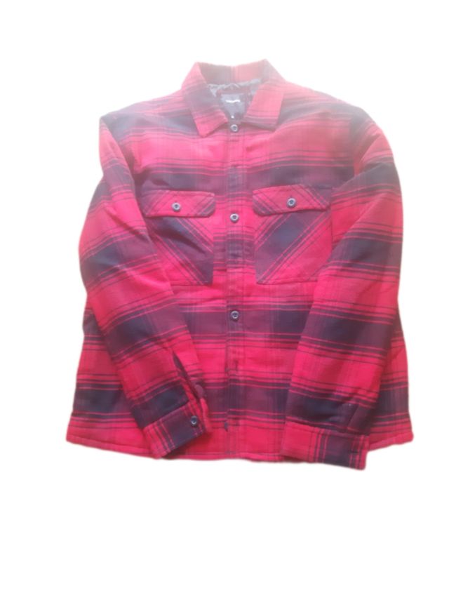 Giubbotto Terranova a quadri rosso