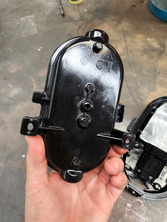 2 portalámparas exterior vintage