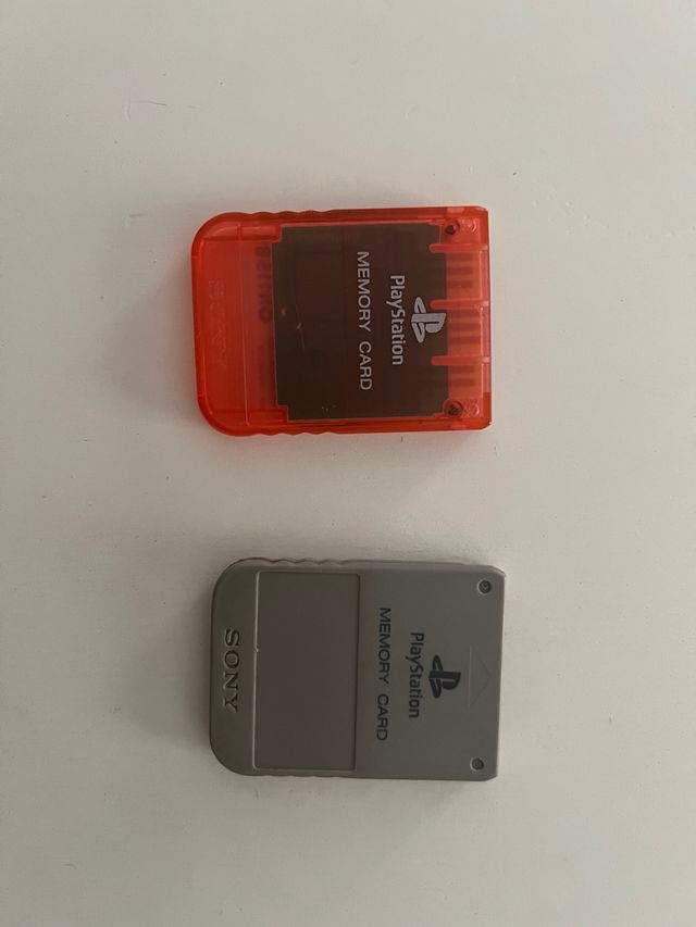 Tarjeta Memoria PlayStation(solo la roja)