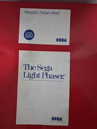 Manual Sega Light Phaser