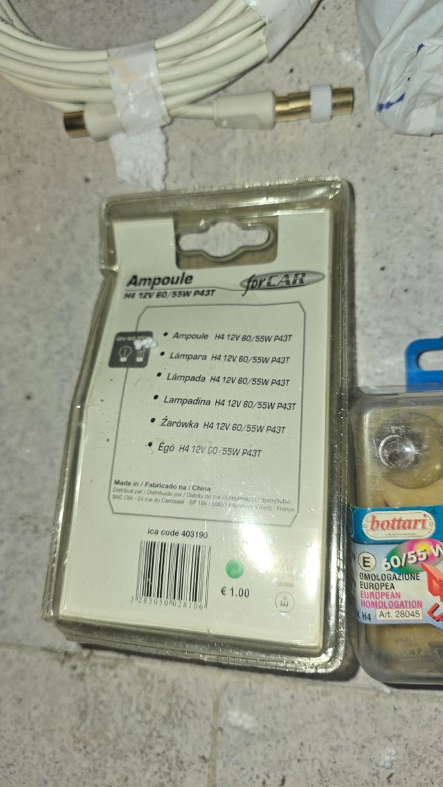 Bombillas H4 12V 60/55W P43t - 2 uds