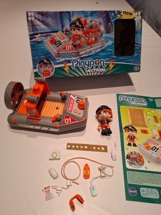 Pin y Pon Action - Lancha Salvamento