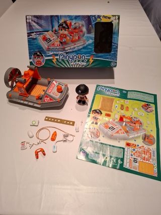 Pin y Pon Action - Lancha Salvamento