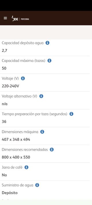 Cafetera L'OR Professional Supreme