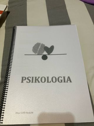 Psikologia, batxiller