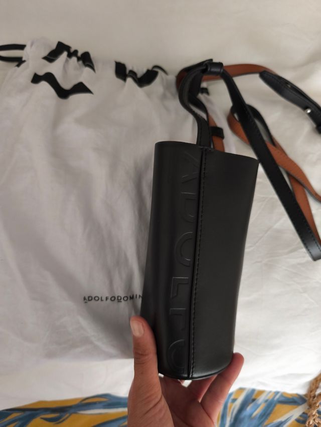 Bolso Adolfo Domínguez - Piel negra