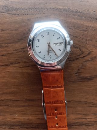Swatch Irony Chrono - Orologio in pelle