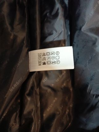 Chaleco Bershka blanco talla S