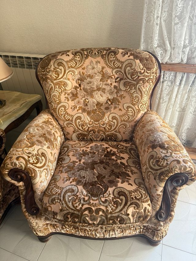 Sofá 3 plazas + 2 sillones urge venta