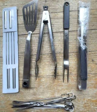 Kit Barbacoa Acero Inoxidable