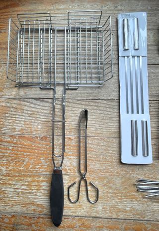 Kit Barbacoa Acero Inoxidable