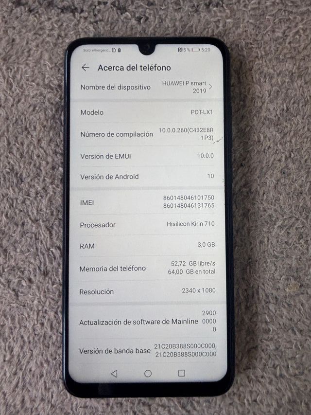 Huawei P Smart 2019 - Nero