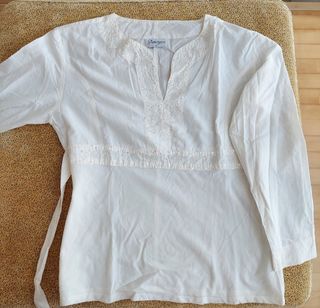 Blusón beige