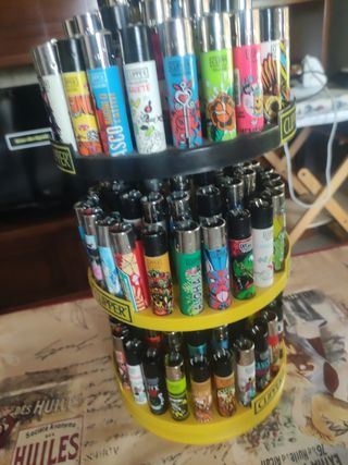 144 Accendini Clipper colorati soggetti vari