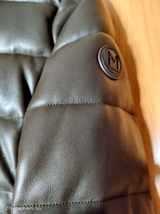 Chaqueta acolchada marrón