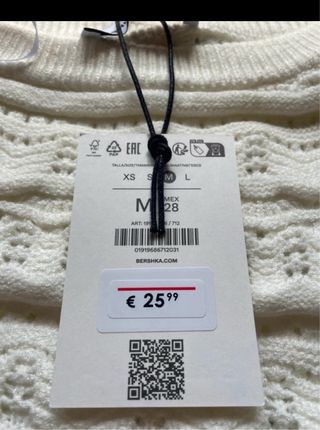 Camisola Bershka Branca - M
