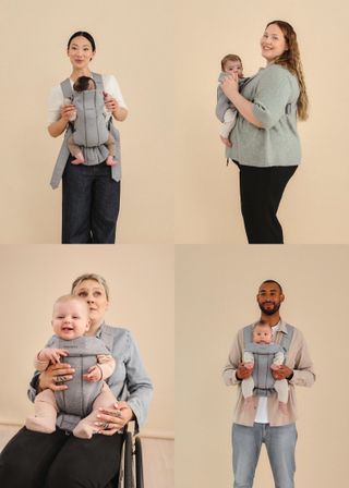 Babybjorn Mini Portabebés - Gris Claro