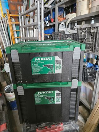 Maletín Hikoki: 2 cajas herramientas