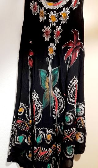 Vestido boho multicolor talla 44-52