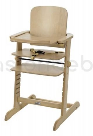 Trona evolutiva bebé madera