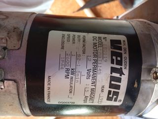 Molinete eléctrico 12v + relé
