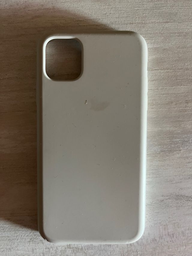 Funda silicona iPhone 11 Gris