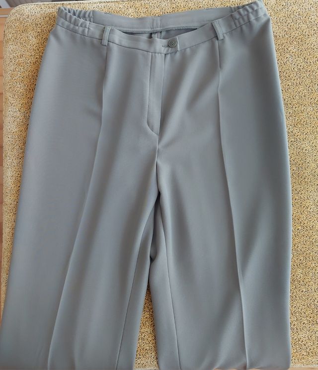 Pantalón gris mujer - Talla 46
